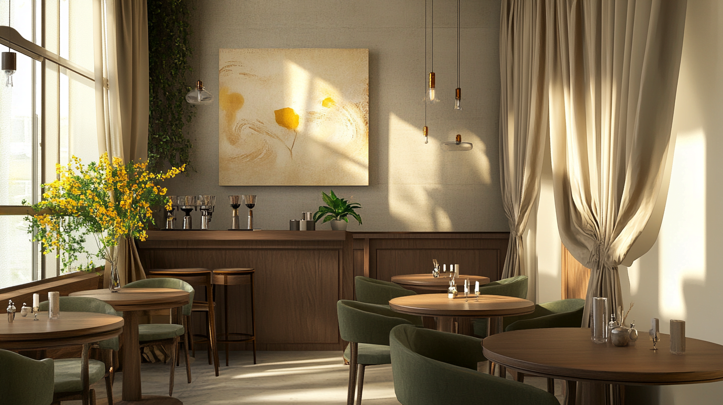 Inredningsinspo för ett café