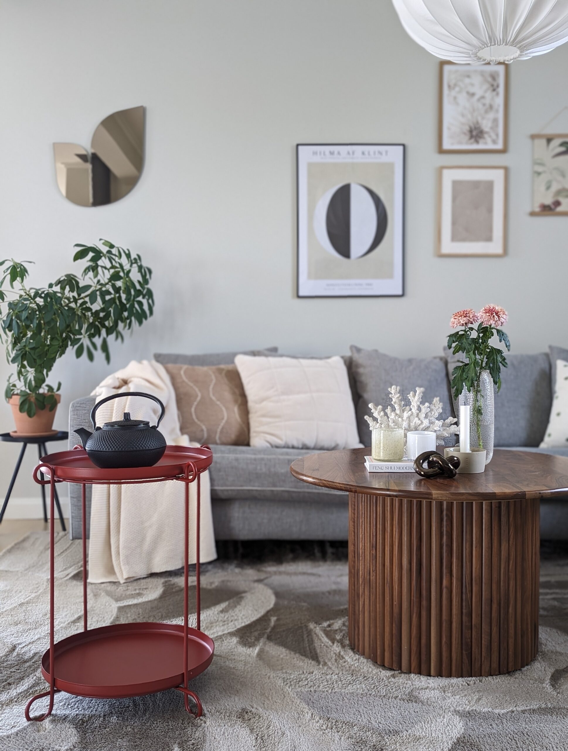 homestyling av ett vardagsrum av inredare Jenny Strand i Göteborg, Kungsbacka och Varberg