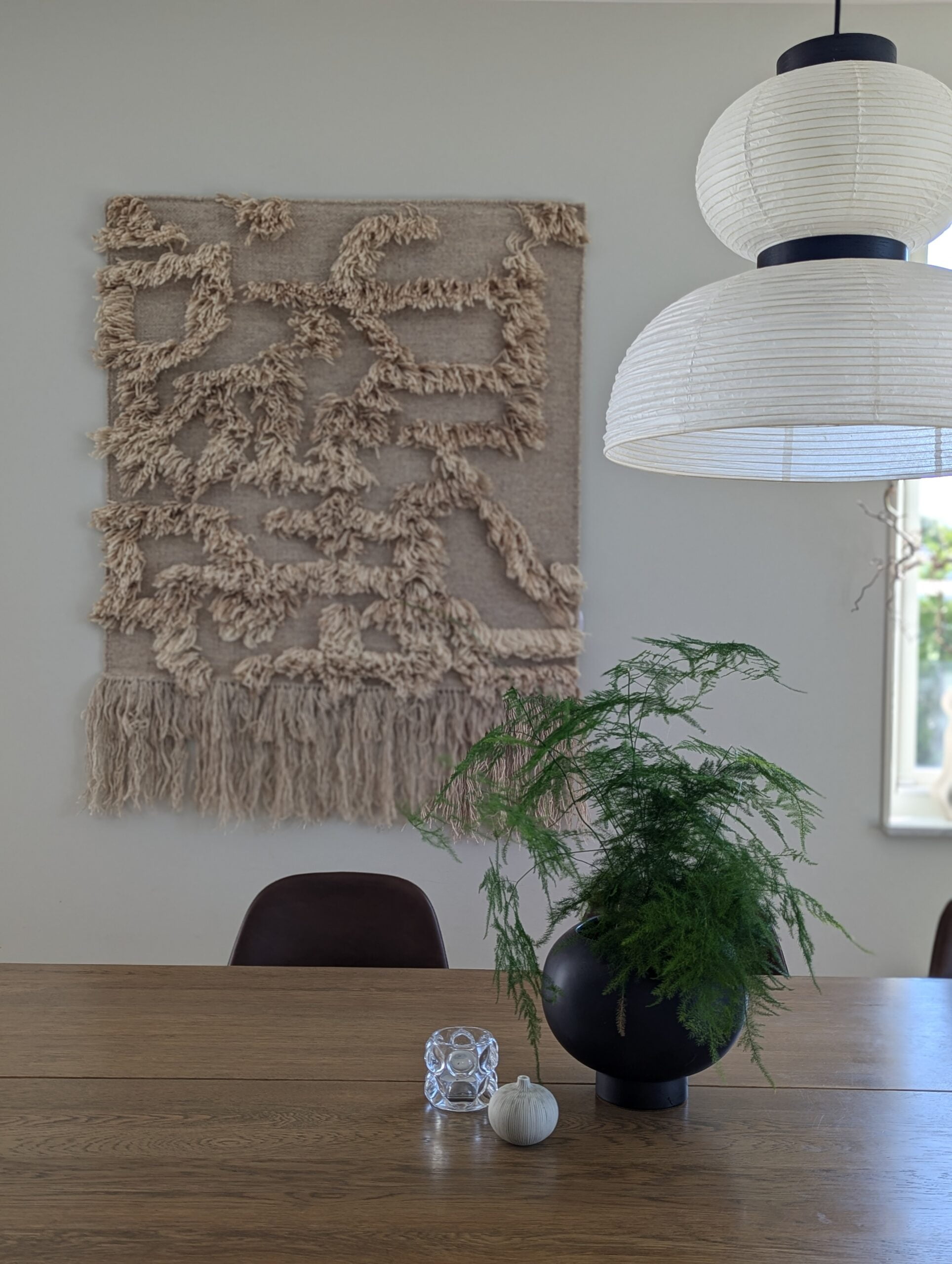 homestyling inspo av en matplats av inredare Jenny Strand