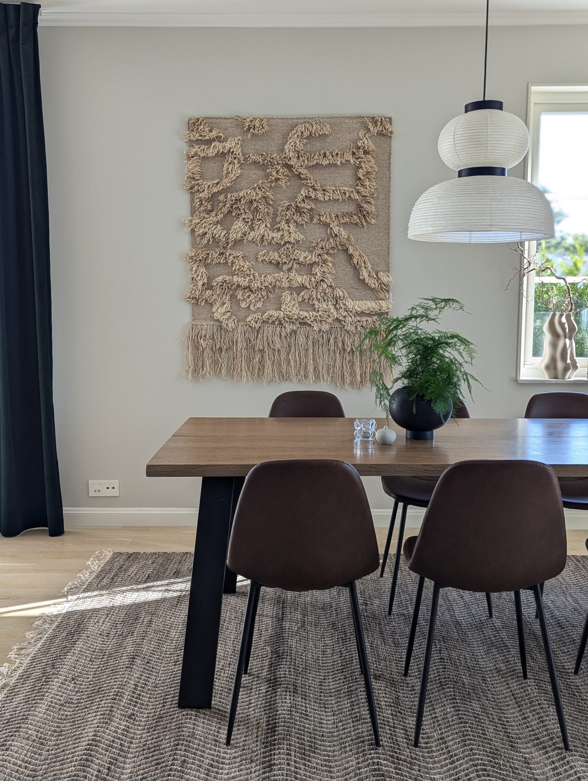 homestyling av matplats
